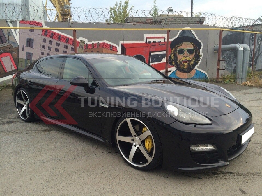 Porsche Panamera на 22" дисках Concavo CW-5 фото 1